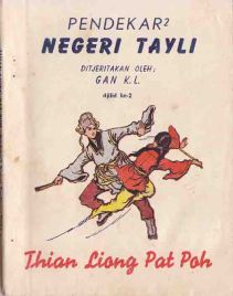 Buku silat antik Gan KL Pendekar Negeri Tayli 2